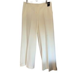 BUSINESS CASUAL ‘NY&C’ WHITE WIDE LEG TROUSERS!!